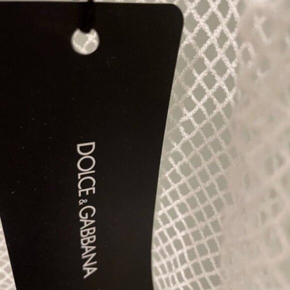 Dolce and Gabbana White Mesh Tank Top size 8 - Picture 8 of 8